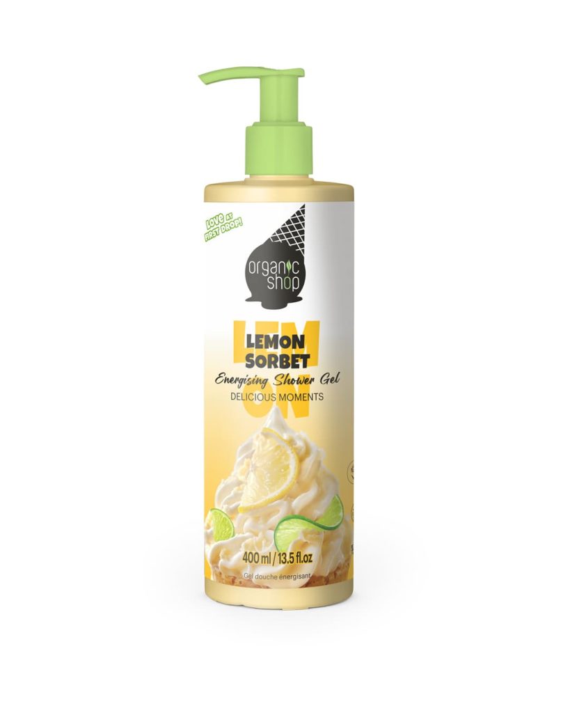 Organic Shop Lemon Sorbet Energizing Shower Gel