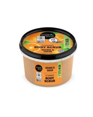 Organic Shop Toning Body Scrub Orange & Sugar