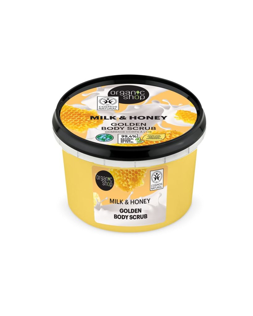 Organic Shop Milk & Honey Golden Body Scrub