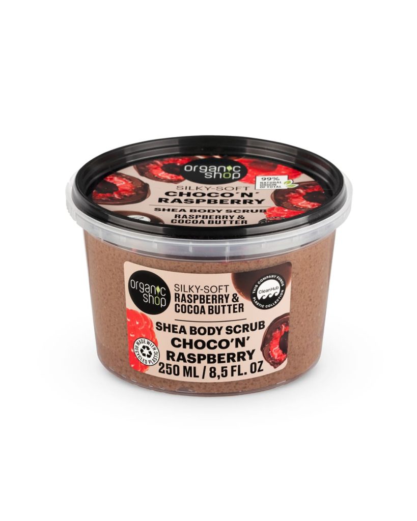Organic Shop Choco' n 'Raspberry Scrub