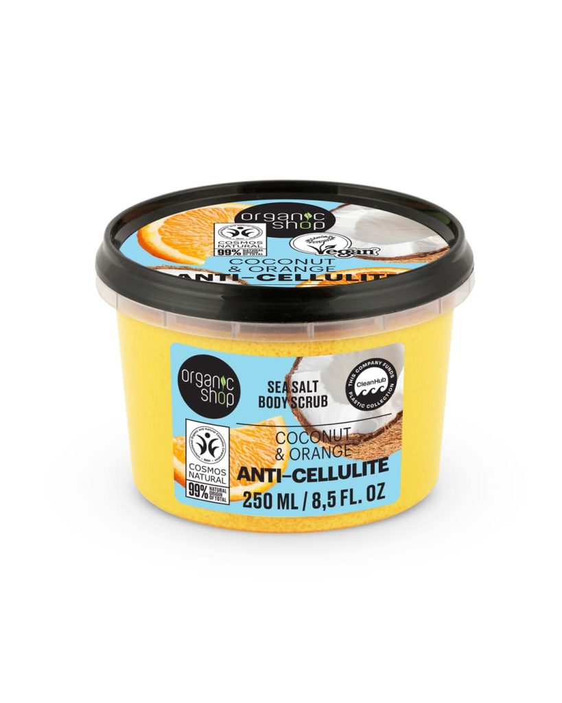 Organic Shop Anti Cellulite Coconut & Orange Scrub