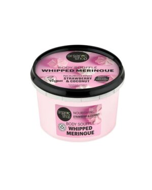Organic Shop Whipped Meringue Strawberry & Coconut Body Soufflè