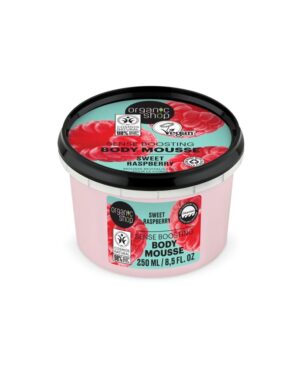 Organic Shop Sense Boosting Sweet Raspberry Body Mousse