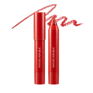 Nature Republic By Flower Eco Crayon Lip Velvet 04 Chilli Red