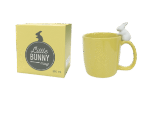 Tazza Little Bunny Gialla 350 ml