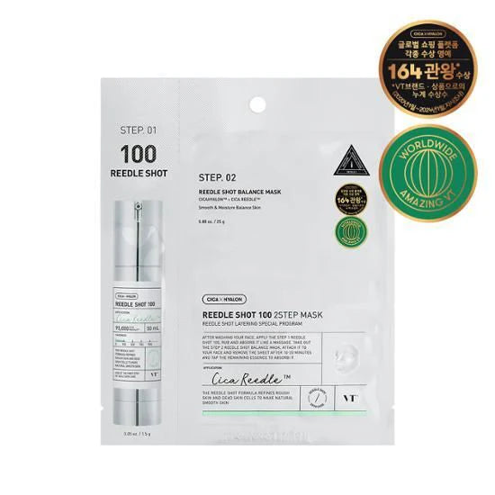 VT Cosmetics Reedle Shot 100 2 Step Mask