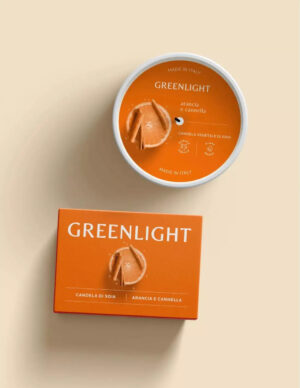 Candela in Cera di Soia Arancia & Cannella