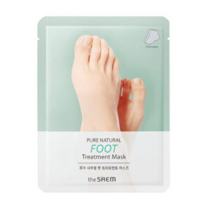 The Saem Pure Natural Foot Treatment Mask Maschera Nutriente per Piedi Lisci e R