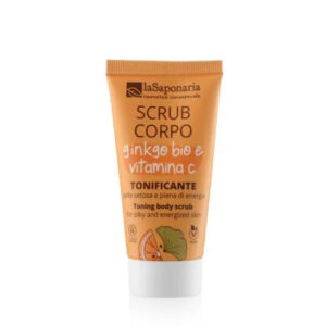 Scrub corpo tonificante - Gingko Bio e Vitamina C TRAVEL SIZE