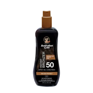 Australian Gold Spray Gel SPF 50 with Bronzer