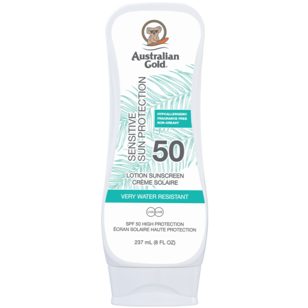 Australian Gold Protezione Solare SPF 50 per Pelli Sensibili