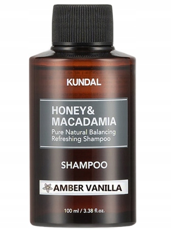 Kundal Honey & Macadamia Nature Shampoo Amber Vanilla TRAVEL SIZE