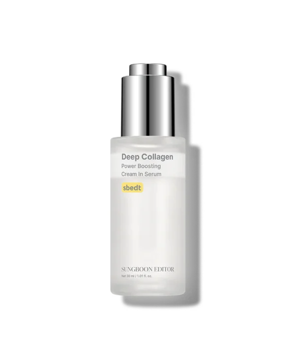 Sungboon Editor Deep Collagen Power Boosting Cream In Serum