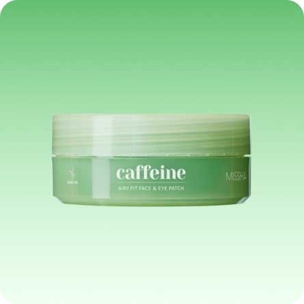Missha Airy Fit Caffeine Depuffing Face & Eye Patch