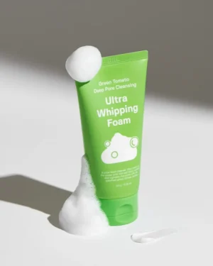 Sungboon Editor Green Tomato Deep Pore Cleansing Ultra Whipping Foam