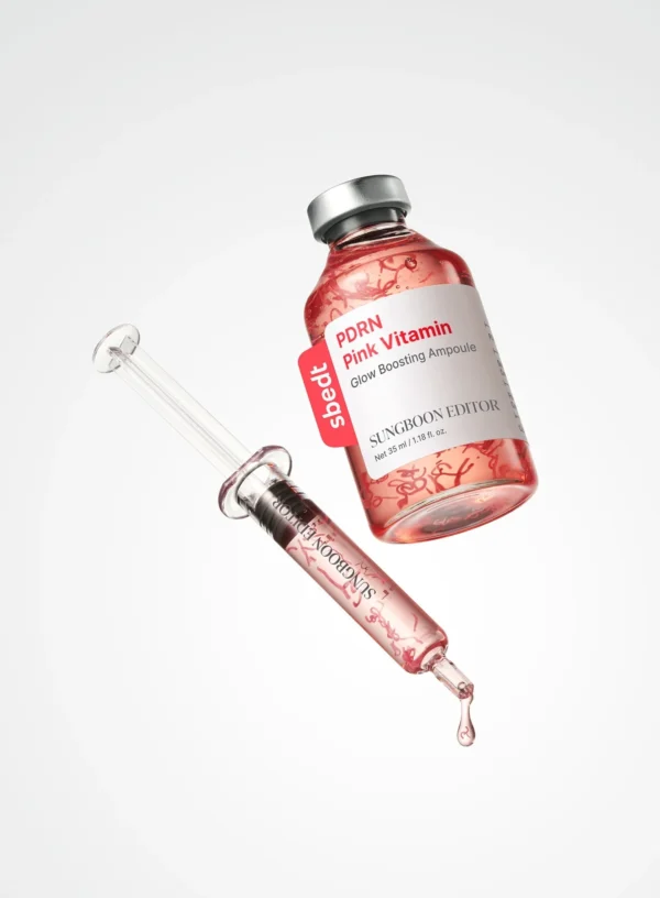 Sungboon Editor Pink Vitamin Glow Boosting Ampoule